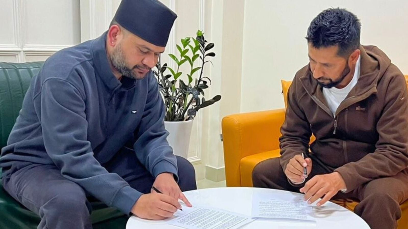 Balen-Rabi Agreement Signing