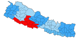 लुम्बिनी प्रदेश नक्सा
