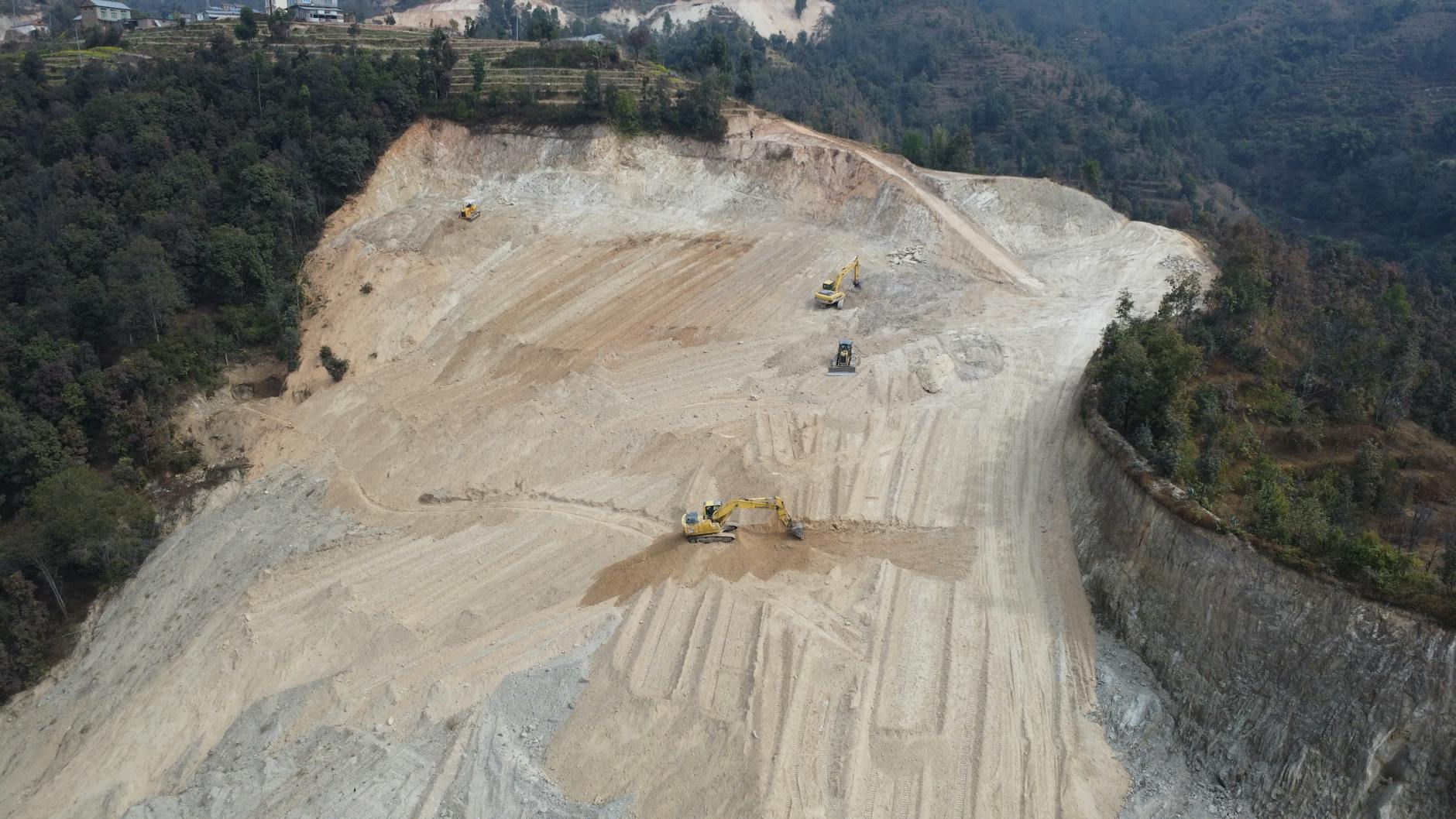 Government project under construction